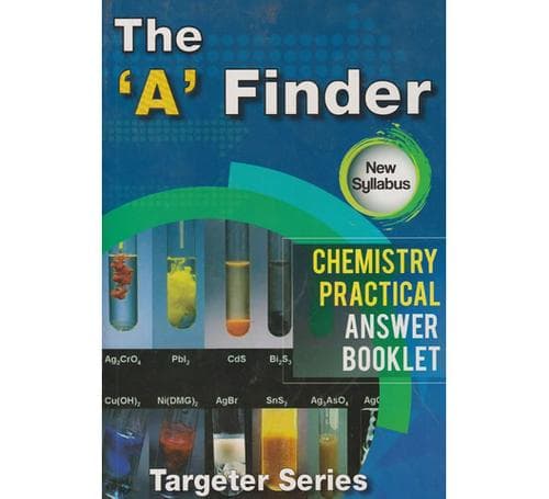 A Finder Chemistry Practical Answer booklet Basmart Furnitures 