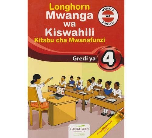 Longhorn Mwanga wa Kiswahili Grade 4 ApprovedBasmart Furnitures 