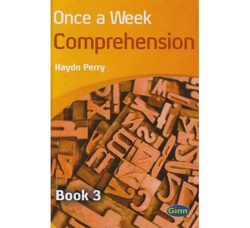 Once a Week Comprehension Book 3Basmart Furnitures 