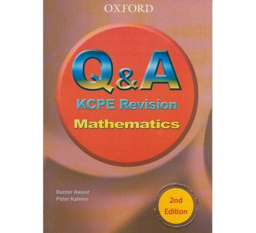 Q A KCPE Revision Mathematics 2nd EditionBasmart Furnitures 