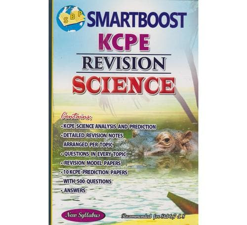 Smartboost KCPE Revision ScienceBasmart Furnitures 