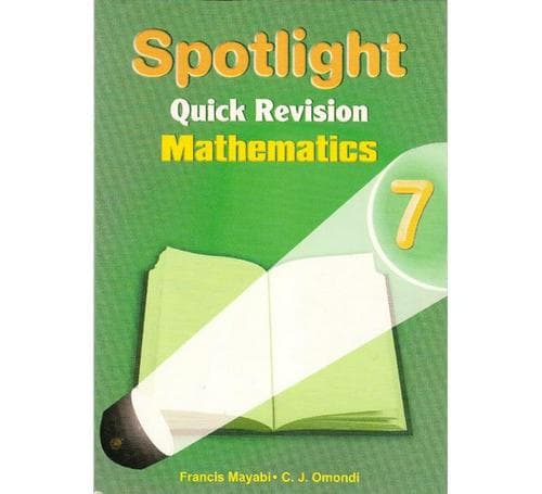 Spotlight Quick Revision Maths 7Basmart Furnitures 