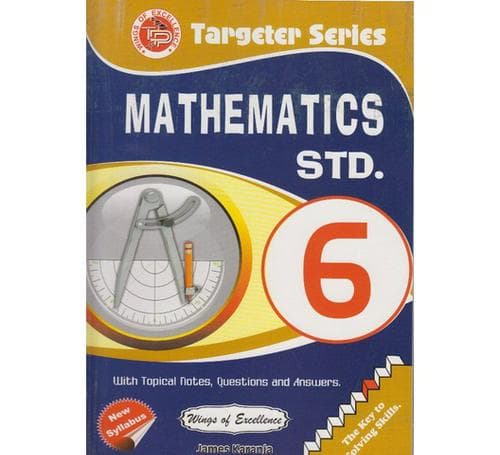  Targeter series mathematics std 6 Basmart Furnitures 