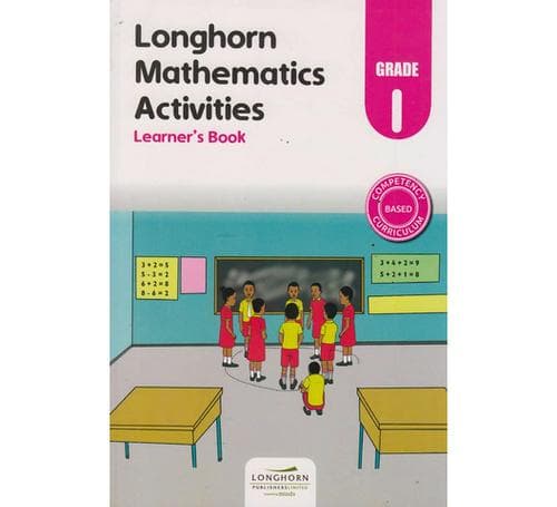Longhorn Mathematics Activities learner's book Grade 1Basmart Furnitures